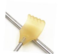 Lurrose 2 Uds Rascador De Espalda Rascador De Cuerpo Telescópico Rascador De Espalda Rascador De Acero Inoxidable Cosquillas Rascador De Espalda Extensible