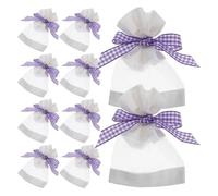 Lurrose 20 Piezas Sachet Pequeñas para Armarios y Fragancias Bolsas Vacías Organza para Té Suelto y Ambientador Pack de Unidades