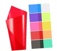 Lurrose 20piezas Láminas De De Colores Filtros De Luz Geles De Luz Láminas para Fotografía