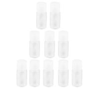 Lurrose 24 Botellas de Emulsión Recargables de 10 Ml y 15 Ml de Pet y Pp, Ligeras para Almacenamiento y Viaje de Champú y Lavado de Manos