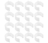 Lurrose 24 soportes para barras de cortina: soportes de pared resistentes para barras de cortinas, soporte estable para cortinas gruesas y herrajes para ventanas del hogar.
