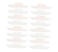 Lurrose 24piezas Pegatinas Cuello Desechables Protectores de Sudor para Sombreros Forros de Sudor para Sombreros para Deportes y Actividades al Aire