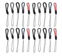 Lurrose 25 unidades de cordón corto: cordón para teléfono hecho a mano. Correa antirrobo para el dedo para teléfonos móviles, llaves y memorias USB. Accesorio elegante para el día a día.