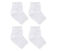 Lurrose 2pares Calcetines Tobilleros Calcetines Hidratantes y Exfoliantes Gel Para Talón