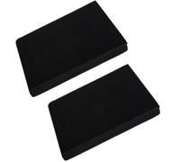 Lurrose 2piezas Almohadillas de Aislamiento Acústico para Subwoofer de Paneles de Antirruido y Antivibración para Altavoces Soporte Estable para Home Cinema y Estudio Profesional