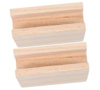 Lurrose 2piezas Elevadores De Muebles Resistentes y Antideslizantes Almohadillas para Patas De Cama Elevadores De Silla Mesa para Patas De Escritorio Sofá para Mesa Camas Bloques para