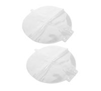 Lurrose 2piezas Funda para Abanico Redondo De PVC Transparente Bolsa De Almacenamiento para Abanicos para Presentaciones Viajes y Uso Diario