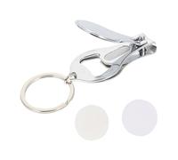 Lurrose 2piezas Llaveros De Cortauñas Para Transferencia Térmica Llaveros Decorativos Multifuncionales Tijeras De Uñas Idea De Para Amigos y Familia