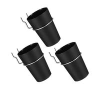 Lurrose 3 Juegos Cups de Almacenamiento para Tablero Perforado Accesorios Resistentes para Organización de Herramientas y Pequeñas Partes para Taller Garaje y Hogar