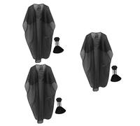 Lurrose 3 Juegos De Cepillo De Tela De Peluquero Para Hombre Plumero Para Hombre Chal Mini Plumero Capa De Corte De Pelo Delantales De Peluquero Para Hombres Capas De Corte De Pelo Con