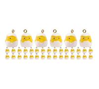 Lurrose 3 Juegos De Colgantes De Pollo Con Temática De Pascua Material Para Pendientes Collares Llaveros Accesorios Decorativos 10 Unidades X 3