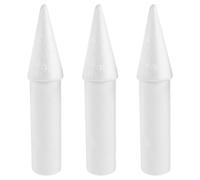 Lurrose 3 juegos de figuras de espuma con forma de pilar de castillo para pasteles | Modelo de espuma reutilizable para pasteles de 26,2 x 4,8 x 4,8 cm | Accesorio decorativo de castillo para