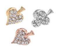 Lurrose 3 Piezas Anillos Decorativos para Silicona Clavos Accesorios de Durabilidad Aleatorio
