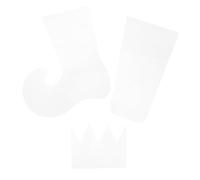Lurrose 3 Piezas Plantillas de Acolchado para Calcetines Navideños Reglas de Acrílico para Costura Diy Set para Manualidades Festivas con para Decoración Navideña