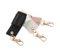 Lurrose 3 Piezas Portalápices Portátil con Estuche de Lápiz de Negro Rosa Soporte para Bolígrafo Individual para Profesionales y Estudiantes
