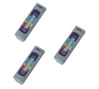 Lurrose 3 Piezas Probador de Baterías Digital y Medidor de Capacidad para Baterías Aa Aaa Instrumento de Medición y Portátil con Pantalla LCD Barras