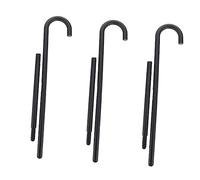 Lurrose 3 Uds Accesorios De Fiesta Varita De Hadas Princesa Decoración Bling Decoración Decorativa De Mago Fiesta De Cumpleaños Muleta De Plástico Muleta De Plástico