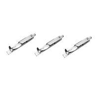 Lurrose 3 Uds Limpiadores Herramientas De Limpieza Accesorios De Limpieza Accesorios De Cenicero Escariador De Limpieza De Tuberías Escariador De Acero Inoxidable Herramienta De Tubería