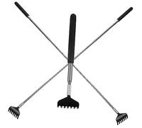 Lurrose 3 Uds Masajeador Eléctrico Herramienta Raspadora Herramientas Eléctricas Rascador De Espalda De Metal Rascadores Portátiles Rascador Útil Órgano Que Pica Hombre Goma