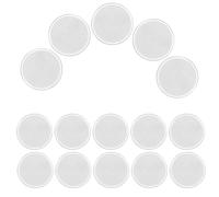 Lurrose 30 Ganchos Adhesivos para Techo Transparentes Pequeños Plástico Autoadhesivos sin Rastro Ideales para Colgar Faroles y Decoraciones en Hogar y Eventos