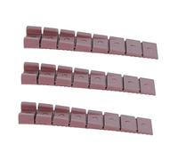 Lurrose 30 Piezas Juntas Ajustables Cuña De Nivelación De Muebles Almohadillas para Patas De Muebles Almohadillas De Muebles Elevador De Muebles Coffee Abs