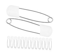 Lurrose 30piezas Imperdibles Seguridad Para Pañales Broches Grandes Multiusos Para Ropa y Pañales Portátiles y Duraderos Prácticos Para Cambios Rápidos y Cuidado Infantil