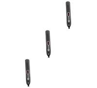 Lurrose 3Pcs 6 Home Built- Pelo Iónico Anti Engranajes Calefacción Barba Eléctrica Viaje Alisado Salón Con Cepillo Herramienta Alisador Ajustable Calentado Styler Multifuncional En