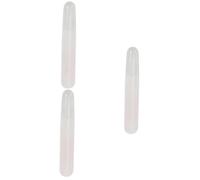 Lurrose 3Pcs Masajeador De Jade Masajeador Linfático Herramientas De Masaje Corporal Herramienta De Cuidado De La Piel Bola De Fuerza De La Mano Varita De Masaje De Jade Vibrador Varita