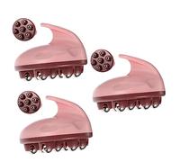 Lurrose 3Pcs Rodillo Masajeador Herramientas De Masaje Manual Masajeador De Cuello Portátil Herramienta De Masaje De Masajeador De Rodillos De Mano Masajeador De