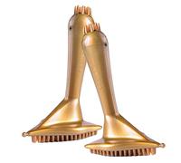 Lurrose 4 Piezas De Cepillo De Masaje Adelgazante Masajeador Corporal Herramientas Para El Hogar Masajeador Portátil Cepillo De Masaje Para Relajarse Paquetes De Calor Masajeador De