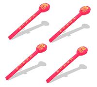 Lurrose 4 Piezas De Masaje Pat Stick Hammer Masajeador De Cuerpo Completo Masajeador De Hombros Herramienta De Masaje Masajeador Clap Punto Gatillo De Masaje Masaje De Piernas