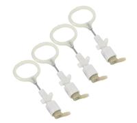 Lurrose 4 Piezas de Repuesto Bomba de Aceite para Motosierra Eléctrica de Mano, Accesorio de Mantenimiento Sellado Avanzado, Portátil y Compatible para Poda y Corte de Árboles