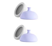 Lurrose 4 Piezas De Silicona Para Esputo Herramientas Para Bebés Herramientas De Masaje Corporal Cosas Para Niños Copa Física En El Pecho Copa De Percusión En El Pecho De La Palma