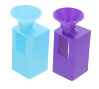 Lurrose 4 Piezas Embudos Portátiles para Pintura de Diamantes Herramientas Diy para Clasificación y Organización de Brocas Cuadradas y Redondas Accesorios Eficientes para Artesanía