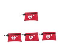 Lurrose 4 Piezas Mochila con hebilla para supervivencia al aire y kit de emergencia de primeros auxilios para prevención de epidemias emergency kit botiquin equipo bolsa portátil