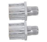 Lurrose 4 Piezas Patas Fáciles Inoxidable Niveladoras de Acero Muebles para Ajustables de Limpiar Industriales y para Organización de Espacios y Suelos de Almacén