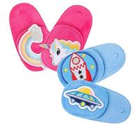 Lurrose 4 Uds. Parche De Un Solo Ojo De Dibujos Animados Unicornio Arco Iris Cohete Espacio Cubierta De Parche Para El Ojo Venda Ajustable Cubre Para Ambliopía Ojo Perezoso Izquierdo