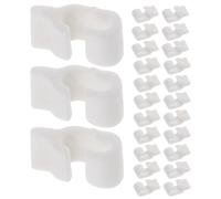 Lurrose 48 Conectores de Unión de Cubo de Material Plástico Claro para Armarios y Cercas Modulares, Juego de Herrajes para Jaulas y Organizadores de Cubos, Accesorio para