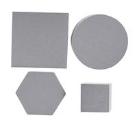 Lurrose 4piezas Accesorios De Fotografía Geométricos De Espuma para Joyería Cosméticos Decoración De De Estudio