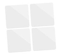 Lurrose 4piezas Tableros De Espejo Acrílico para Maquillaje Fotografía y Accesorios Fotográficos Acrílicos Adornos Hogar Suministros Fotográficos