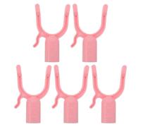 Lurrose 5 Horquillas de Repuesto para tendedero: 5/8" de diámetro. Gancho de Repuesto para Colgar Ropa - Cabeza de Horquilla para lavandería con Gancho en Forma de Y para alcanzar Objetos,