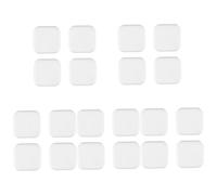 Lurrose 5 Juegos Adhesivos Anticolisión Perillas Tope De Manija De Puerta De Pared Tapones Protector De Pared De La De La Puerta Adentro Se Detiene Gel De Sílice 4 Uds * 5