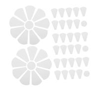 Lurrose 5 Juegos Kit de Plantillas de Flores Diy de Plantillas para Manualidades para Decoración y Fomentar la Interacción Familiar