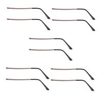 Lurrose 5 Pares De Gafas De Piernas Kit De Pulsera Gafas De Sol Kit De Tornillo Pieza De Repuesto Para Gafas Brazos Piernas Almohadillas Para La Nariz Gafas De Repuesto
