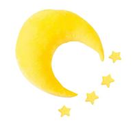 Lurrose 5 Piezas Cojín de Fotografía para Recién Nacidos Estrellas y Luna Accesorios Decorativos para Cumple Meses y Sesiones Fotográficas