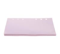 Lurrose 5 Piezas Sobres de Presupuesto con Apertura Lateral Inserts para Carpeta de Presupuesto para Estudiantes y Organizador de Material PP y Resistente al Desgaste Diseño Diy con de