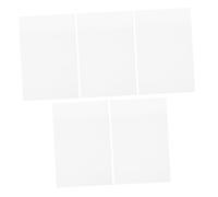 Lurrose 5 piezas Tablero Acrílico Transparente para Bodas de Carteles Decorativos DIY y Celebraciones Especiales de y Reutilizar Decoración Moderna y Elegante