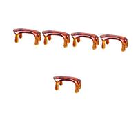 Lurrose 5 Uds Masajeador Estimulador De Cabello Herramienta Masajeador De Cabeza Peine Hombro Masajeador De Espalda Masajeador De Resina Herramientas De Masaje Pequeño Masajeador