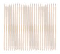 Lurrose 50 Piezas de Palos de Madera Naranja, de Cutícula de Uña, Levantadores de Cutícula para Usar en Diferentes Tareas de Manicura