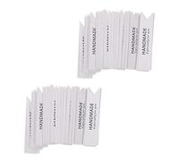 Lurrose 50 Piezas Etiqueta Decorativa De Vela Etiquetas Imprimibles Hechas A Mano Etiquetas De Papel Etiquetas De Papel De Etiqueta Para Velas Vela Perfumada De Boda Etiquetas Colgantes
